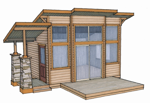 Mighty Shed by Pan Tek exterior view